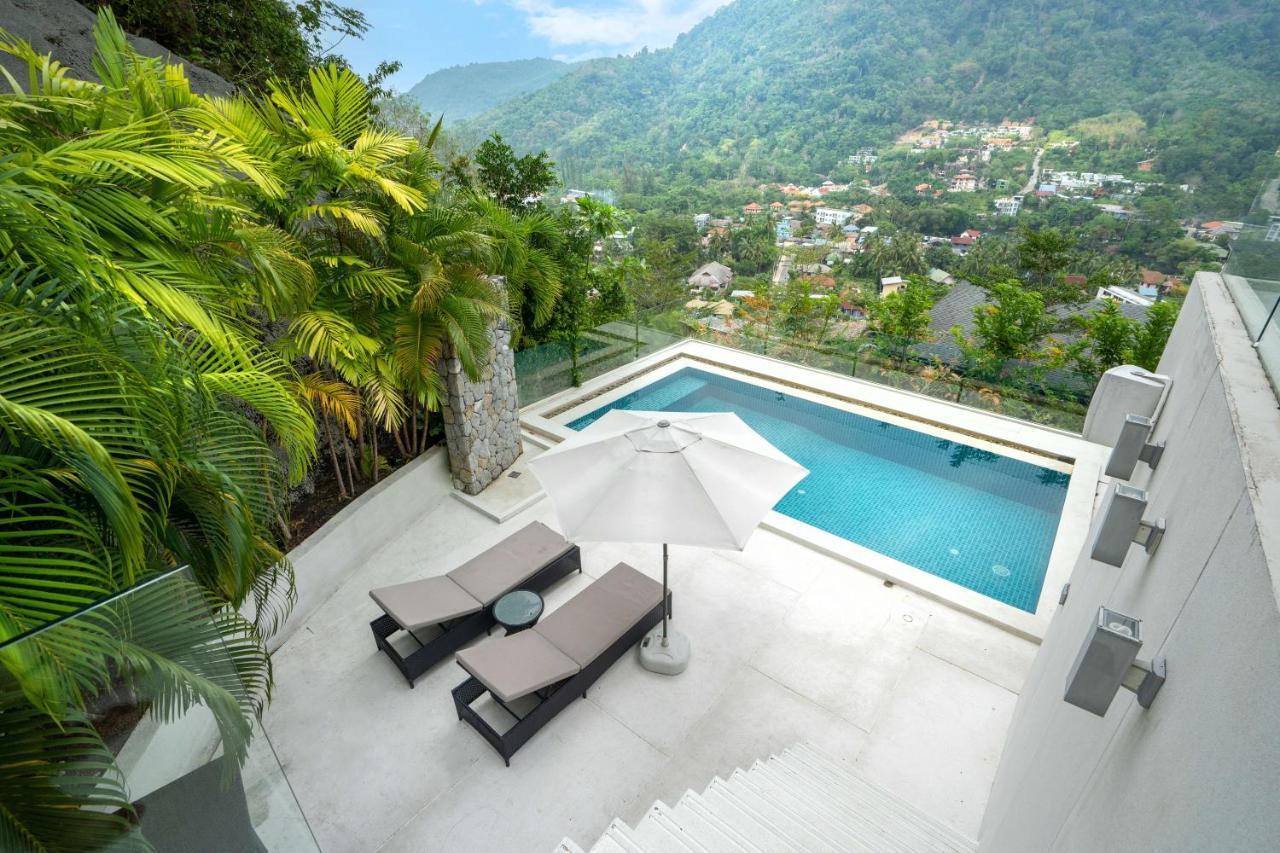 Serenity And Modern Art - Open Hill View 3Br Natural Park Villa 1 Kamala Beach Exterior foto