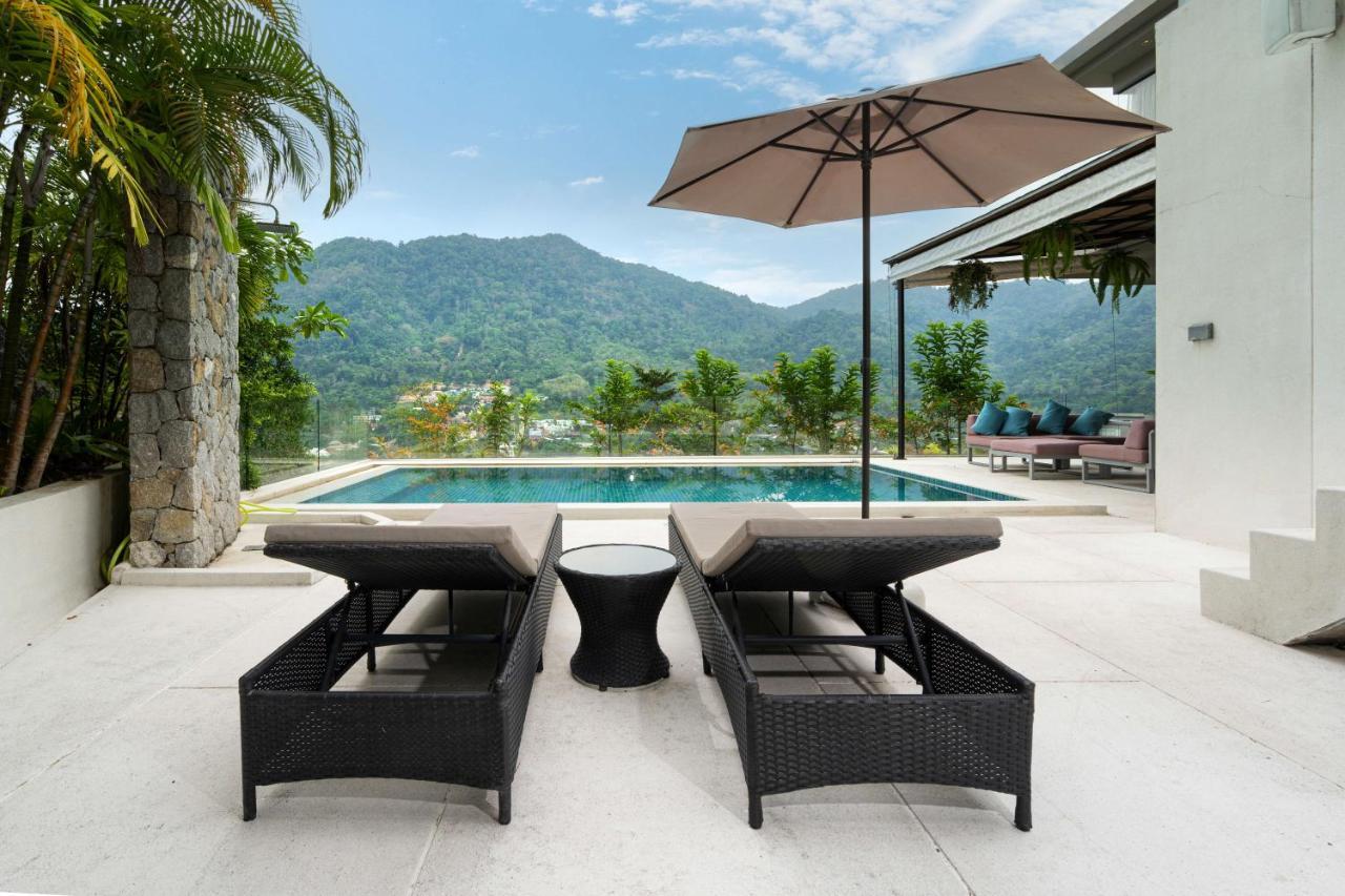 Serenity And Modern Art - Open Hill View 3Br Natural Park Villa 1 Kamala Beach Exterior foto