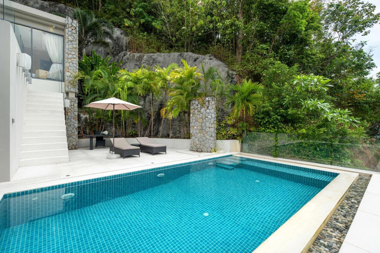 Serenity And Modern Art - Open Hill View 3Br Natural Park Villa 1 Kamala Beach Exterior foto